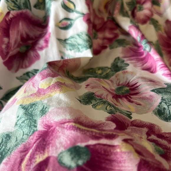 HOMEMADE | Floral Cottage Core Homemade Vintage Women's Dress - Picture 14 of 16